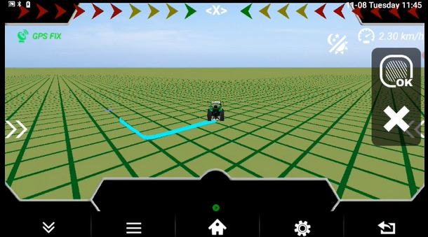 gps tractor guidance