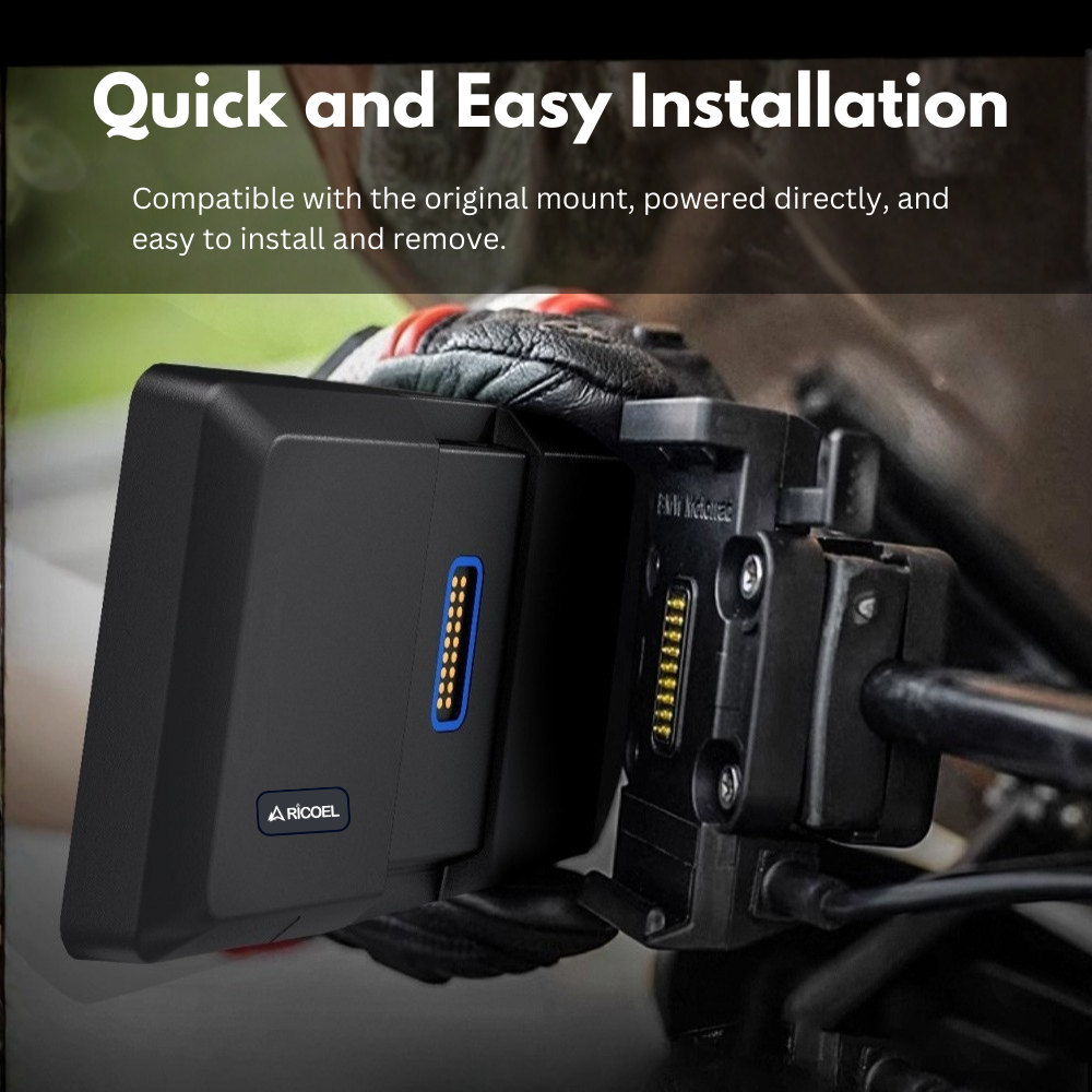 easy install on BMW nav mount