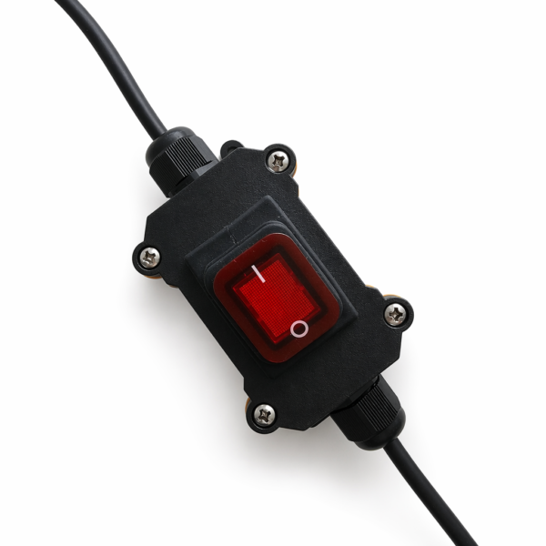90cm Inline Rocker Switch Cable